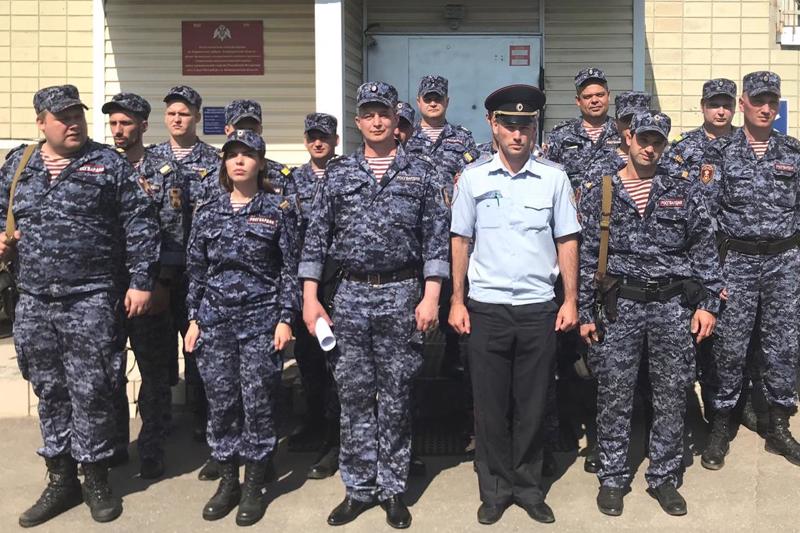 Взвод полиции ОВО по Киришскому району стал лучшим среди областных подразделений вневедомственной охраны
