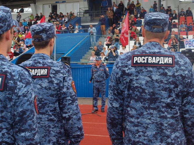В городе Тихвине прошел ежегодный Турнир памяти сотрудников вневедомственной охраны, погибших при исполнении служебного долга
