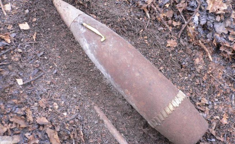 Сотрудники транспортного ОМОНа обследовали боеприпас, найденный вблизи железнодорожного перегона "Колпино-Саблино"