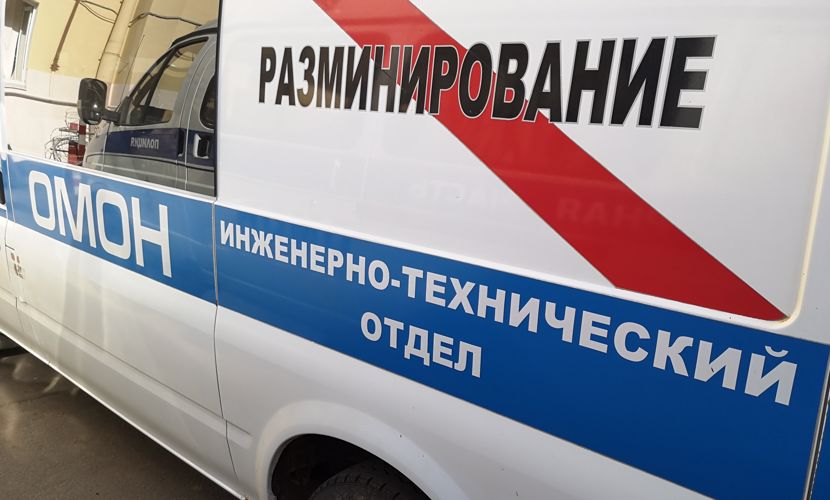 Специалисты-взрывотехники ОМОН обследовали место происшествия в Ленинградской области