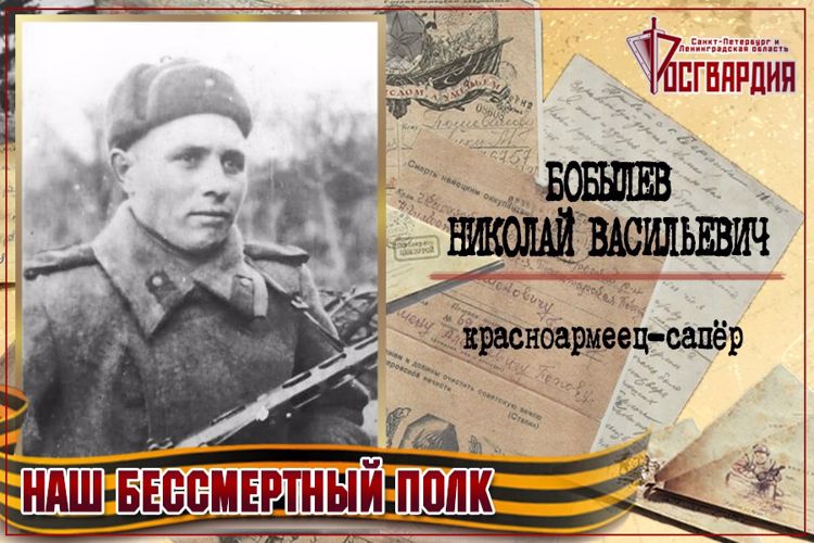 «НАШ БЕССМЕРТНЫЙ ПОЛК». Николай Васильевич Бобылев