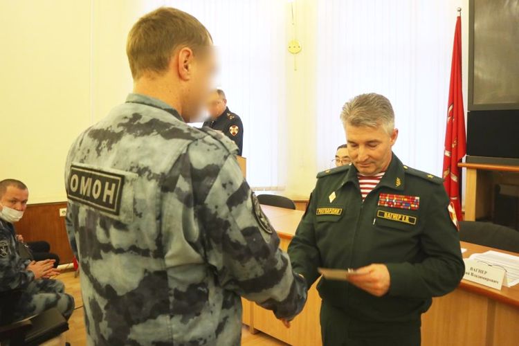 В Главном управлении Росгвардии поощрены наиболее отличившиеся сотрудники и военнослужащие