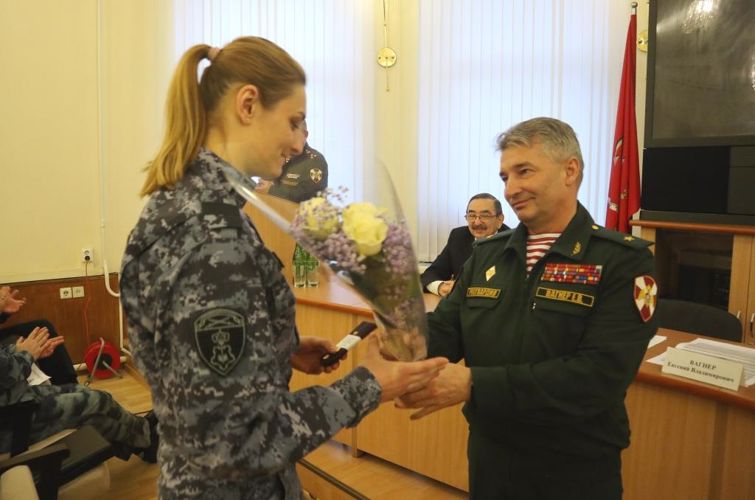 В Главном управлении Росгвардии поощрены наиболее отличившиеся сотрудники и военнослужащие