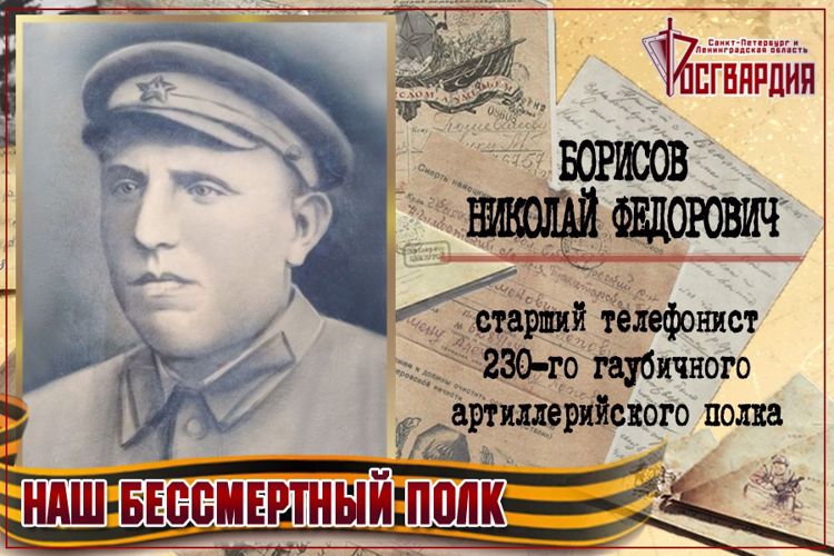 «НАШ БЕССМЕРТНЫЙ ПОЛК». НИКОЛАЙ ФЕДОРОВИЧ БОРИСОВ
