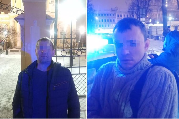 В Петербурге сотрудники Росгвардии задержали гражданина, который размахивал ножом в храме