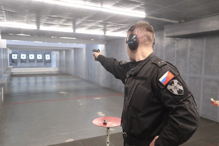 В Главном управлении Росгвардии прошёл чемпионат по зимнему офицерскому троеборью