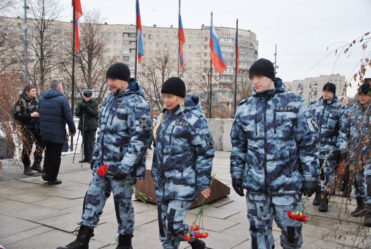 Сотрудники и ветераны ГУ Росгвардии почтили память павших воинов-интернационалистов