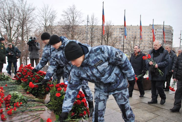 Сотрудники и ветераны ГУ Росгвардии почтили память павших воинов-интернационалистов