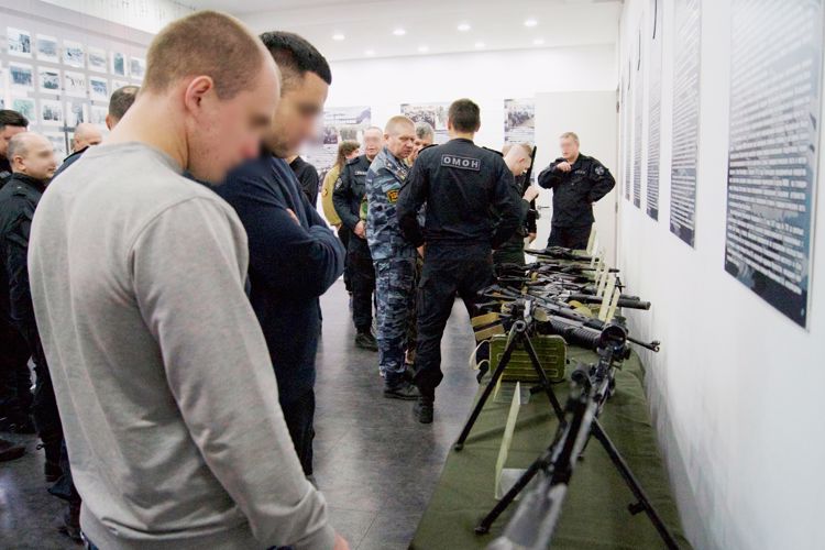 В ОМОН «Бастион» провели встречу с ветеранами отряда - воинами-интернационалистами