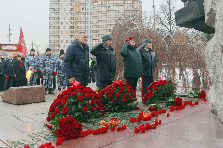 Сотрудники и ветераны ГУ Росгвардии почтили память павших воинов-интернационалистов
