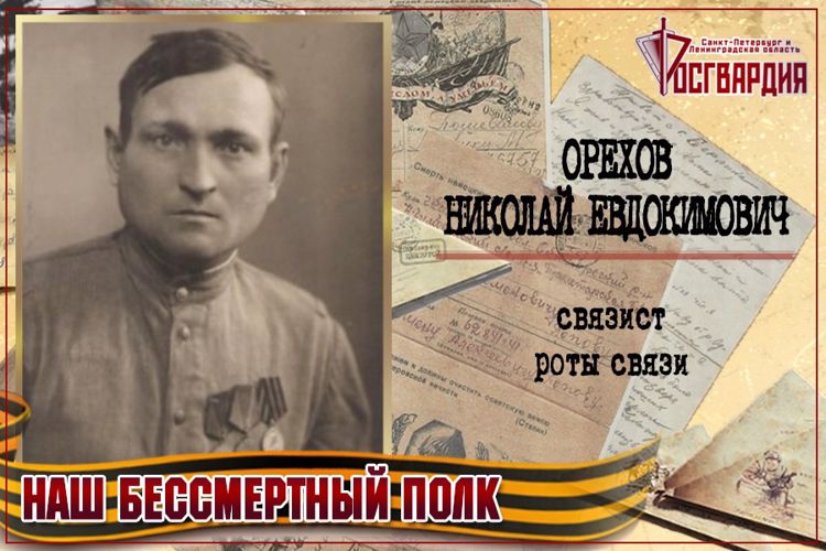 «НАШ БЕССМЕРТНЫЙ ПОЛК». Николай Евдокимович Орехов