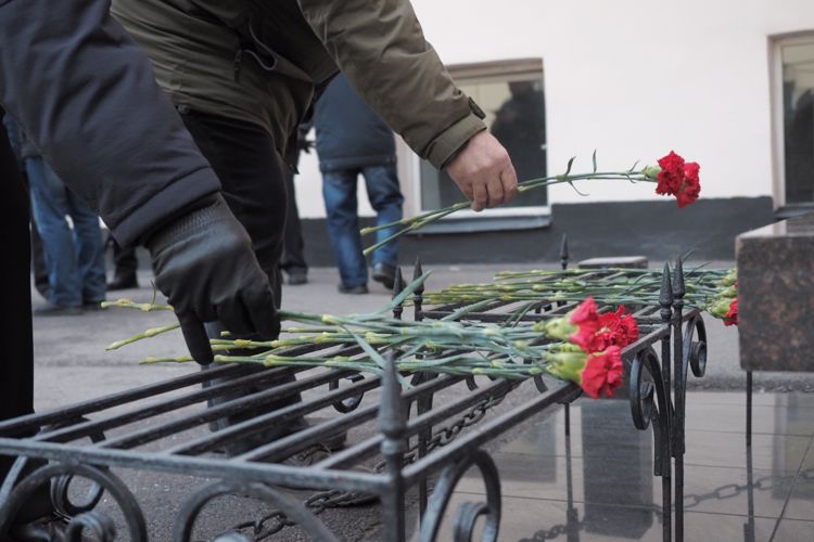 Ветеранов ОМОН «Бастион» Росгвардии поздравили с 75-летием со дня создания оперполка милиции ГУВД Леноблгорисполкомов
