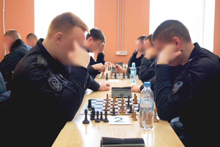 В ОМОН "Бастион" ГУ Росгвардии прошёл чемпионат по шахматам