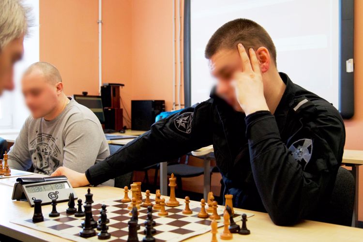 В ОМОН "Бастион" ГУ Росгвардии прошёл чемпионат по шахматам