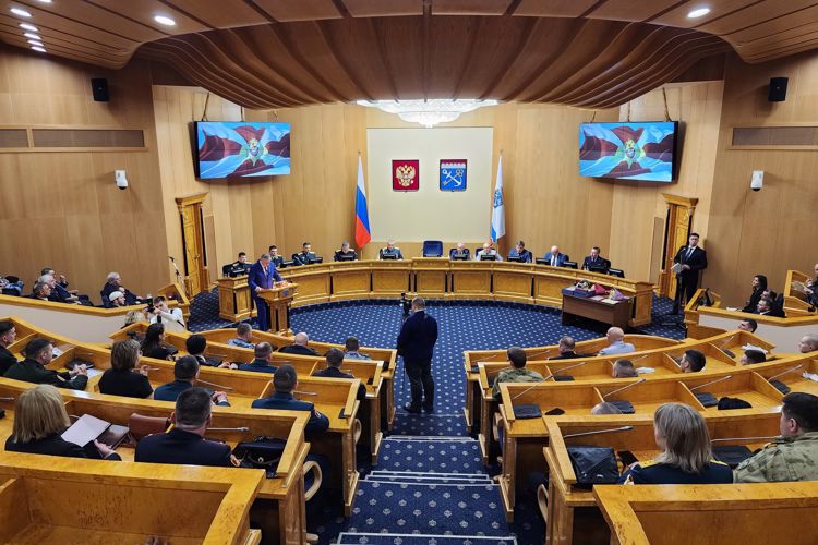 В преддверии Дня войск национальной гвардии Российской Федерации состоялся торжественный прием губернатора Ленинградской области