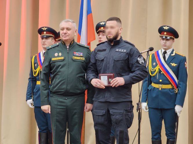 Петербургский СОБР «Гранит» Росгвардии поздравили с 30-летием со дня образования