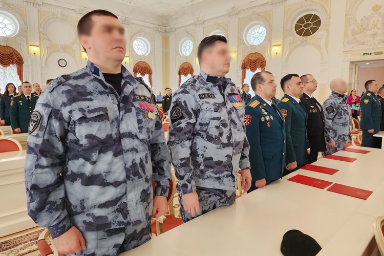 В Смольном состоялось торжественное собрание, приуроченное ко Дню войск национальной гвардии Российской Федерации