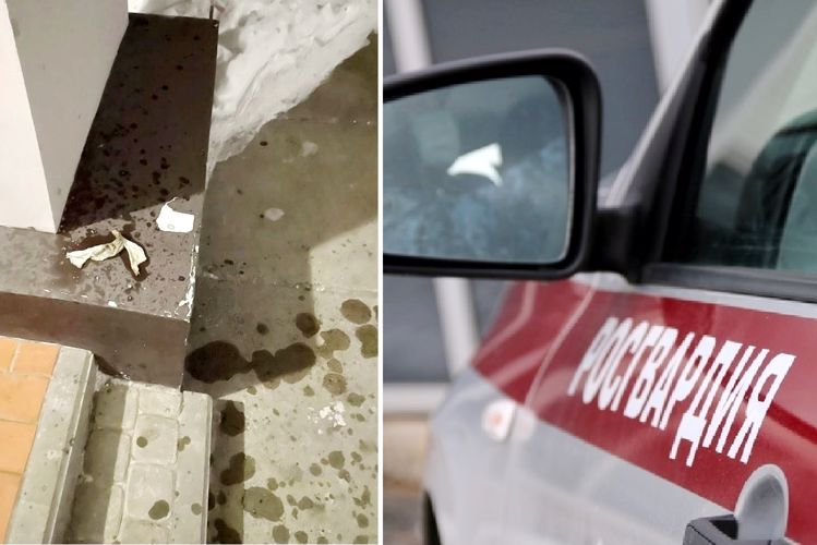 В Кировске сотрудники Росгвардии и полиции задержали гражданина, подозреваемого в попытке поджога здания военкомата