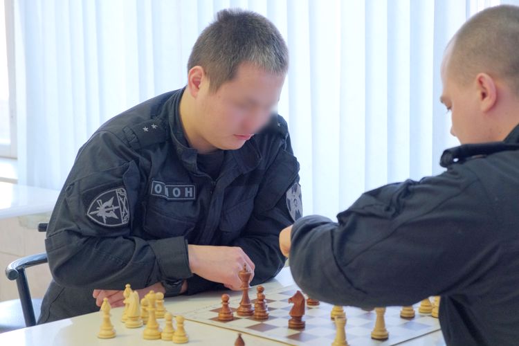 В Главном управлении Росгвардии прошёл чемпионат по шахматам