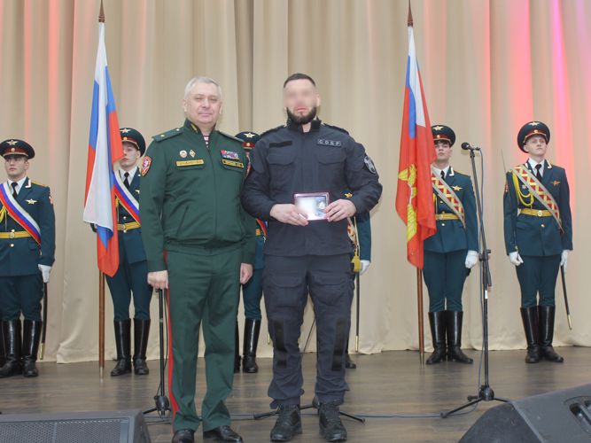 Петербургский СОБР «Гранит» Росгвардии поздравили с 30-летием со дня образования