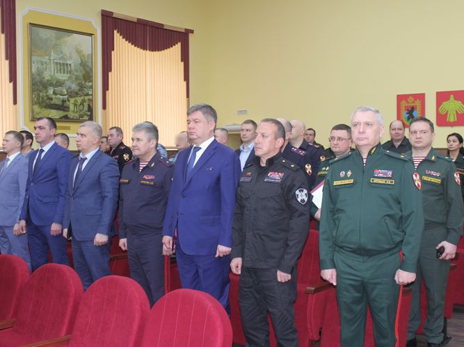 Петербургский СОБР «Гранит» Росгвардии поздравили с 30-летием со дня образования