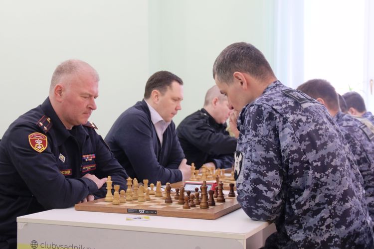 Команда Главного управления Росгвардии стала победителем окружного чемпионата по шахматам