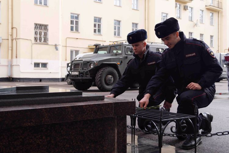В ОМОН «Бастион» провели занятие для курсантов Санкт-Петербургского университета МВД России
