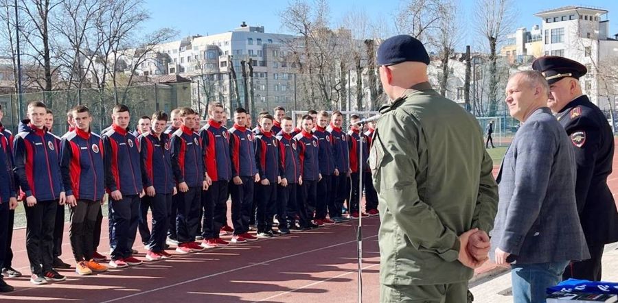 Офицеры СОБР «Гранит» Росгвардии стали почетными гостями соревнований, посвященных 100-летию спортивного общества «Динамо»
