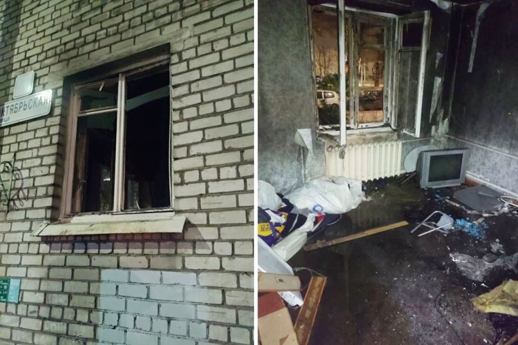 В Колпино сотрудники Росгвардии задержали правонарушителя, проникшего в квартиру местной жительницы и совершившего поджог
