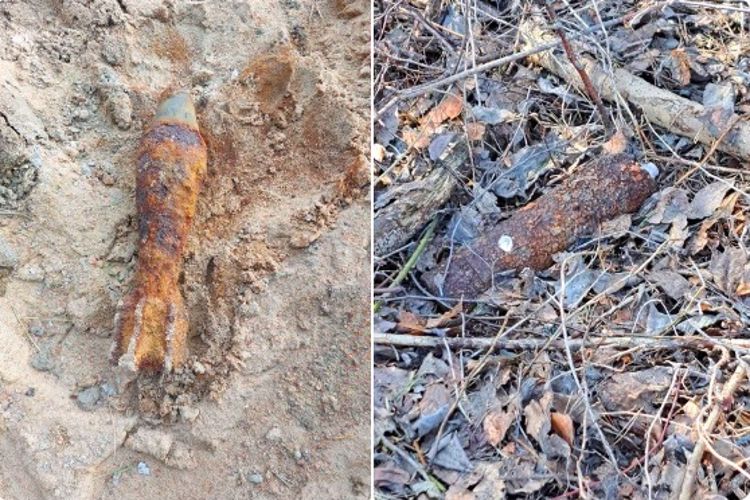 Взрывотехники петербургского ОМОН Росгвардии обезвредили два боеприпаса времен Великой Отечественной войны