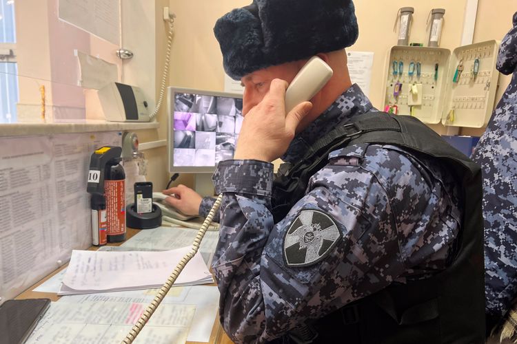 В Санкт-Петербурге подразделения Росгвардии провели учения на территории Российского государственного архива Военно-морского флота