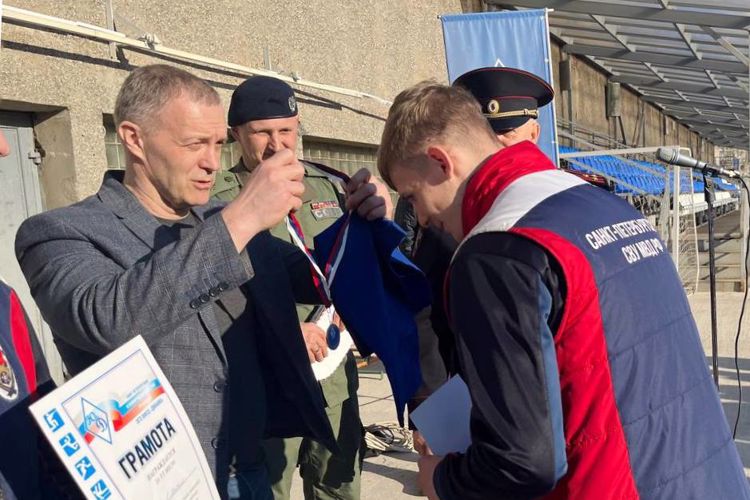 Офицеры СОБР «Гранит» Росгвардии стали почетными гостями соревнований, посвященных 100-летию спортивного общества «Динамо»