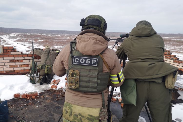 Подразделения Росгвардии провели крупномасштабные учения по обеспечению общественной безопасности