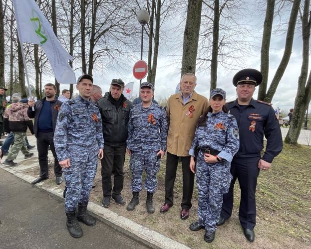 Во Всеволожске сотрудники Росгвардии приняли участие в открытии «Вахты памяти-2023»