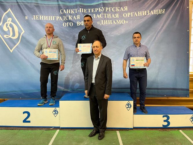 Сборная команда с участием сотрудников ГУ Росгвардии заняла 3-е место на чемпионате общества «Динамо» по гиревому спорту