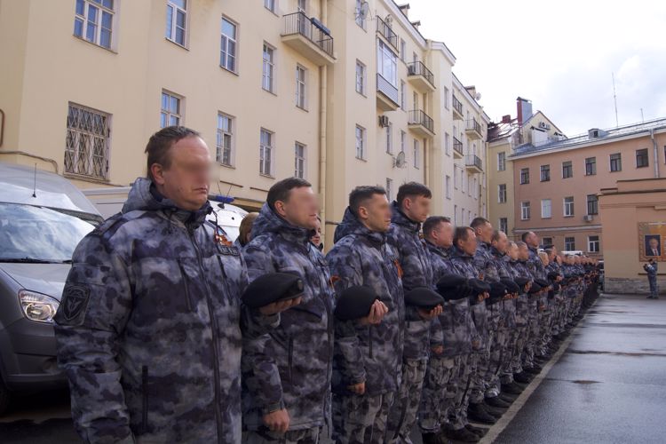 В ОМОН «Бастион» Росгвардии прошло торжественное мероприятие, посвященное Дню Победы