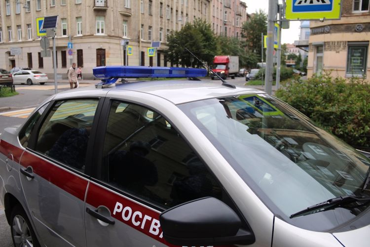 Сотрудники Росгвардии в Невском районе задержали правонарушителя, избившего посетителя кафе