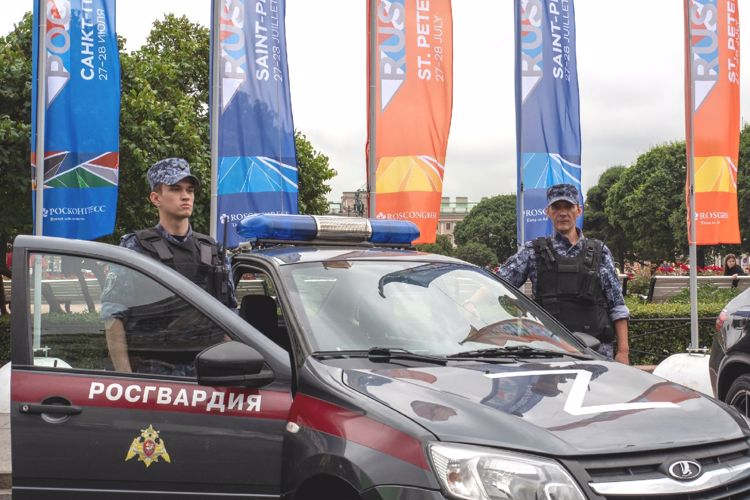 Росгвардия обеспечила безопасность второго саммита и экономического форума «Россия - Африка» в Санкт-Петербурге