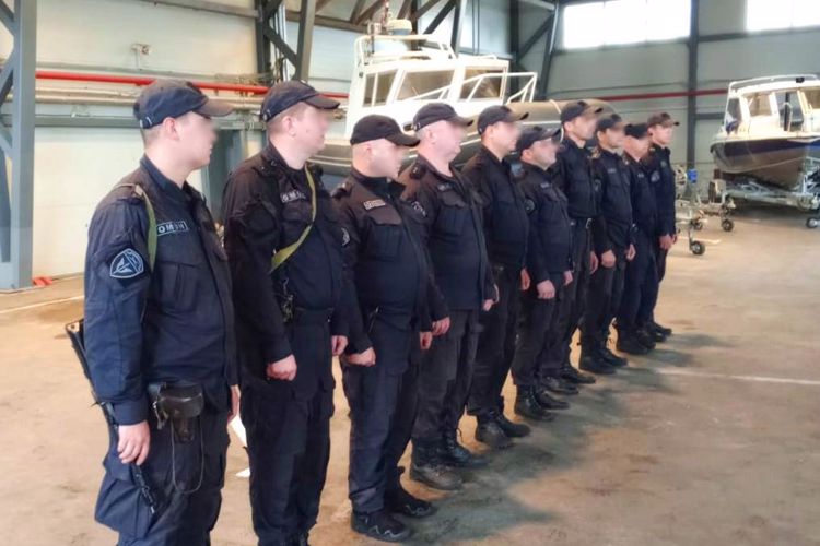 В ОМОН «Балтика» прошло торжественное мероприятие, посвящённое Дню Государственного флага Российской Федерации
