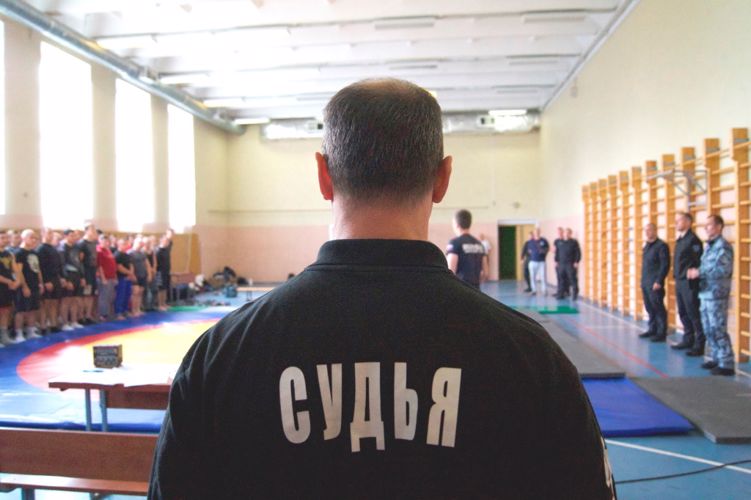 В ОМОН «Бастион» Росгвардии прошли соревнования по рукопашному бою