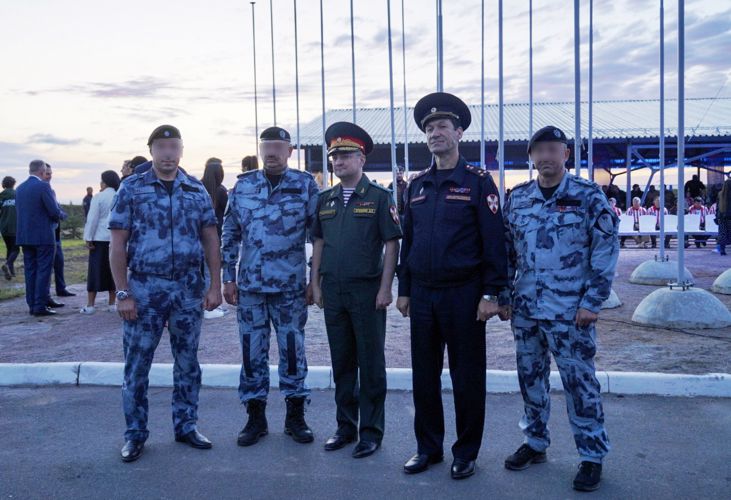 Представители ГУ Росгвардии приняли участие в церемонии открытия Всероссийских соревнований по практической стрельбе «Вечно живые»