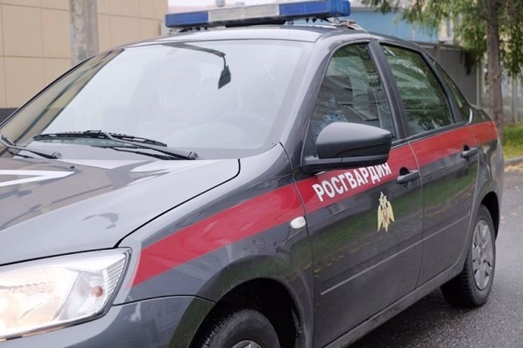 В Приморском районе сотрудники вневедомственной охраны задержали гражданина, угрожавшего ножом двоюродному брату