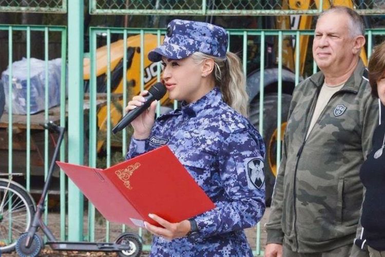 Сотрудники вневедомственной охраны провели мероприятия по патриотическому воспитанию молодежи