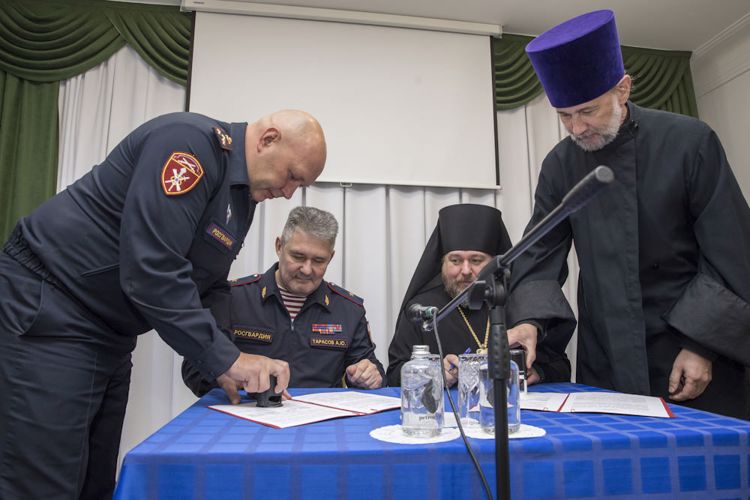 Между ГУ Росгвардии и Староладожским Никольским мужским монастырём заключено соглашение о взаимодействии