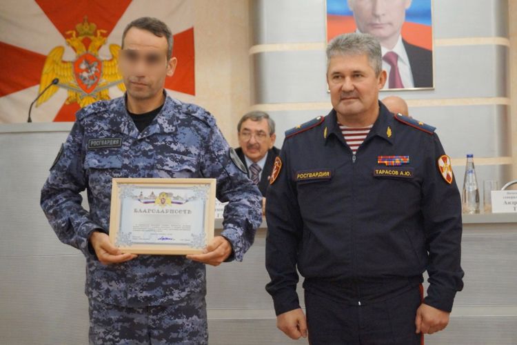 В Санкт-Петербурге командующий Северо-Западным округом Росгвардии поздравил личный состав территориального органа с днем образования