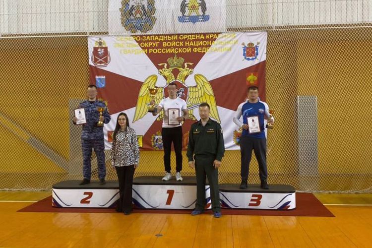 Команда Главного управления Росгвардии заняла 1 место на чемпионате Северо-Западного округа ВНГ России по плаванию
