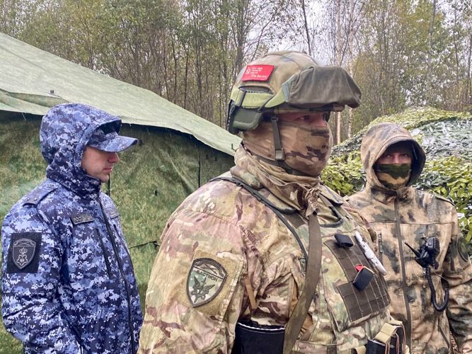 Подразделения Росгвардии приняли участие в совместных учениях силовых ведомств и экстренных служб, прошедших в Ленинградской области