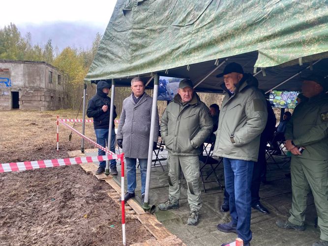 Подразделения Росгвардии приняли участие в совместных учениях силовых ведомств и экстренных служб, прошедших в Ленинградской области