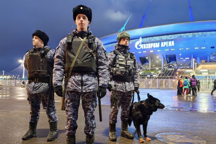 Сотрудники и военнослужащие Росгвардии обеспечили правопорядок при проведении спортивных мероприятий