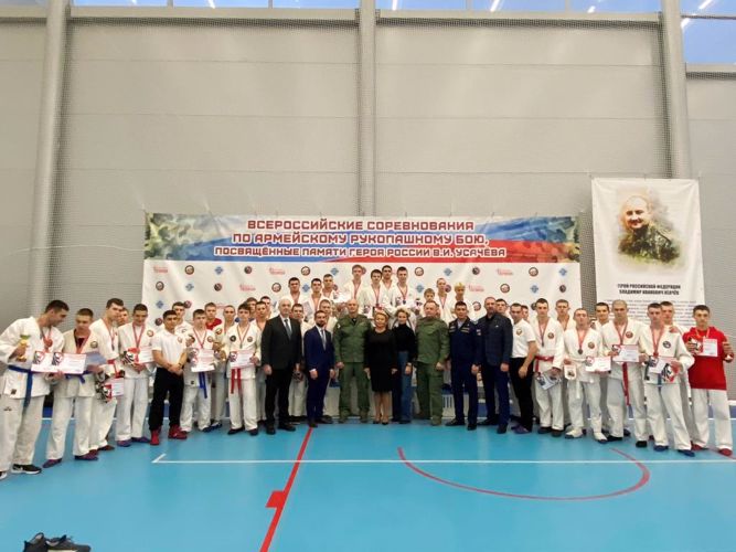 В Санкт-Петербурге прошли соревнования по армейскому рукопашному бою памяти Героя России Владимира Усачёва